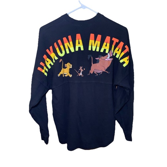 2019 Disney Parks Hakuna Matata Spirit Jersey size  XS Pumba Timon The Lion King - Picture 1 of 9